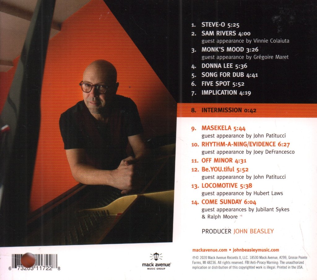 John Beasley - Monk'estra Plays John Beasley - Cd