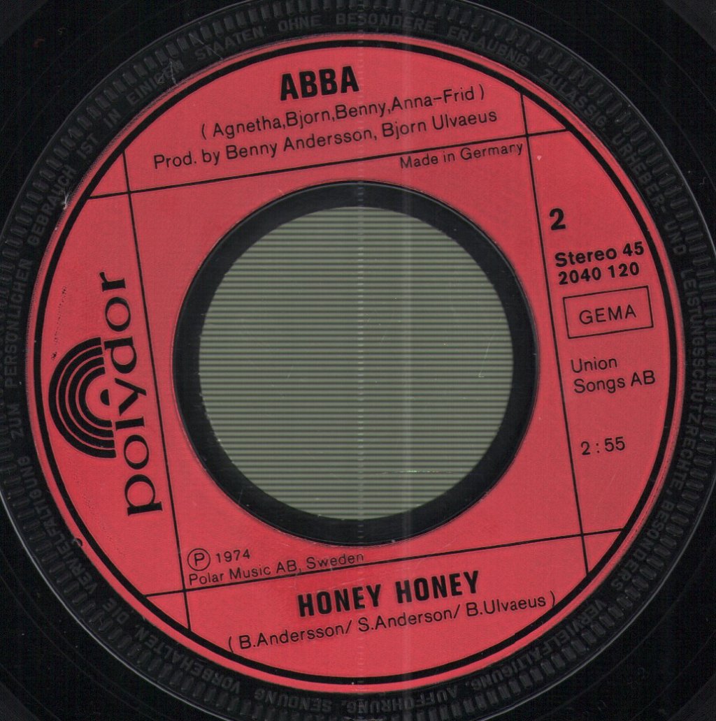 ABBA - Ring Ring / Honey Honey - 7 Inch