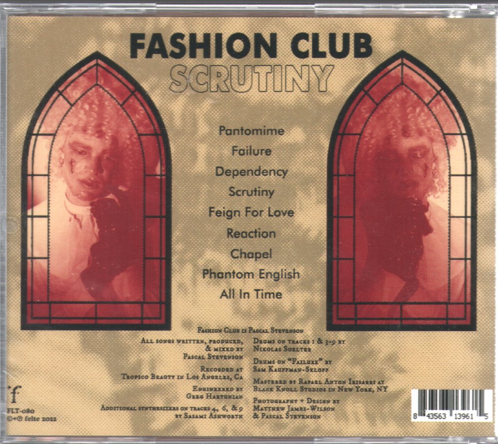 Fashion Club - Scrutiny - Cd