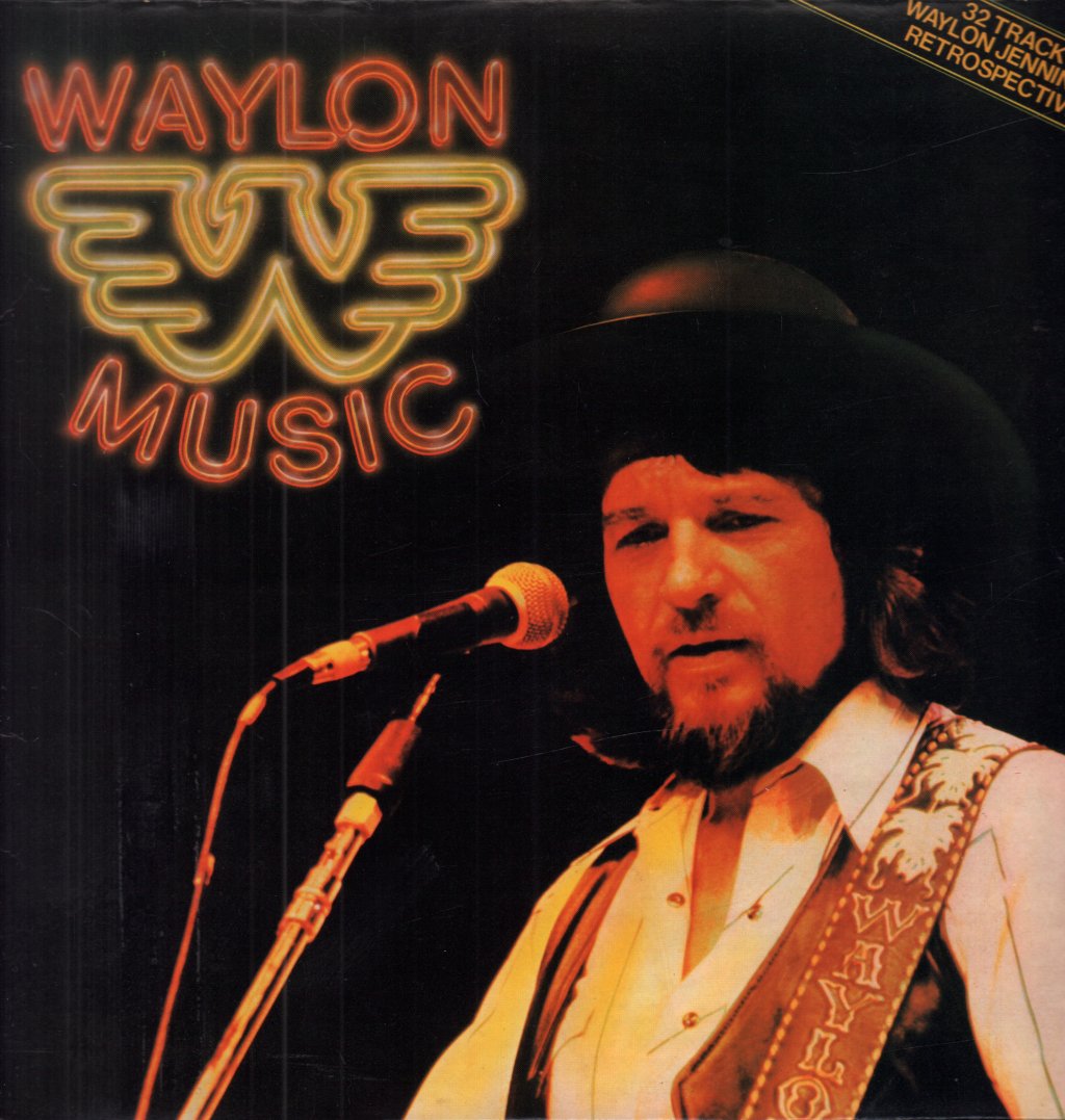 Waylon Jennings - Waylon Music - Double Lp