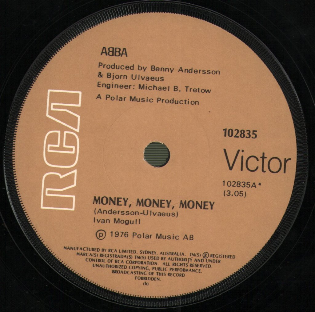 ABBA - Money, Money, Money - 7 Inch