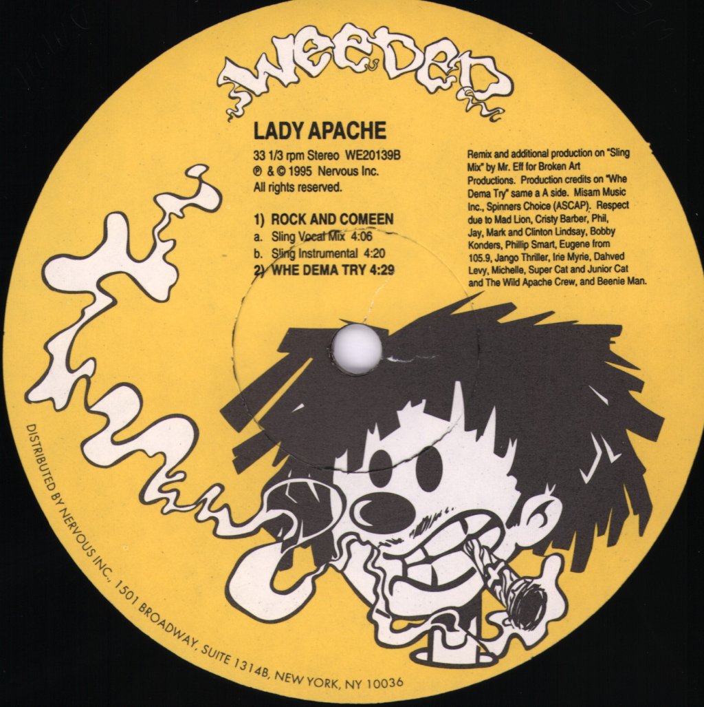 Lady Apache - Rock And Comeen - 12 Inch