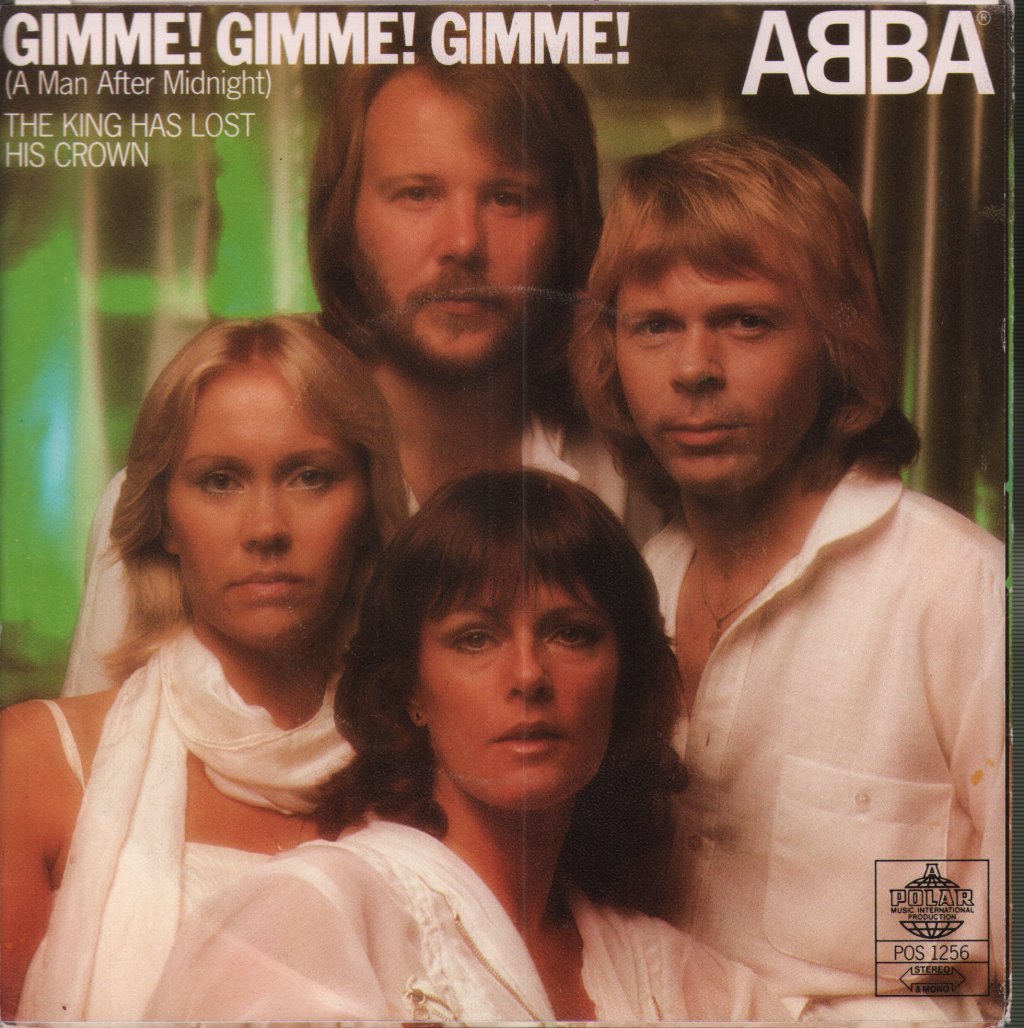 ABBA - Gimme! Gimme! Gimme! (A Man After Midnight) - 7 Inch