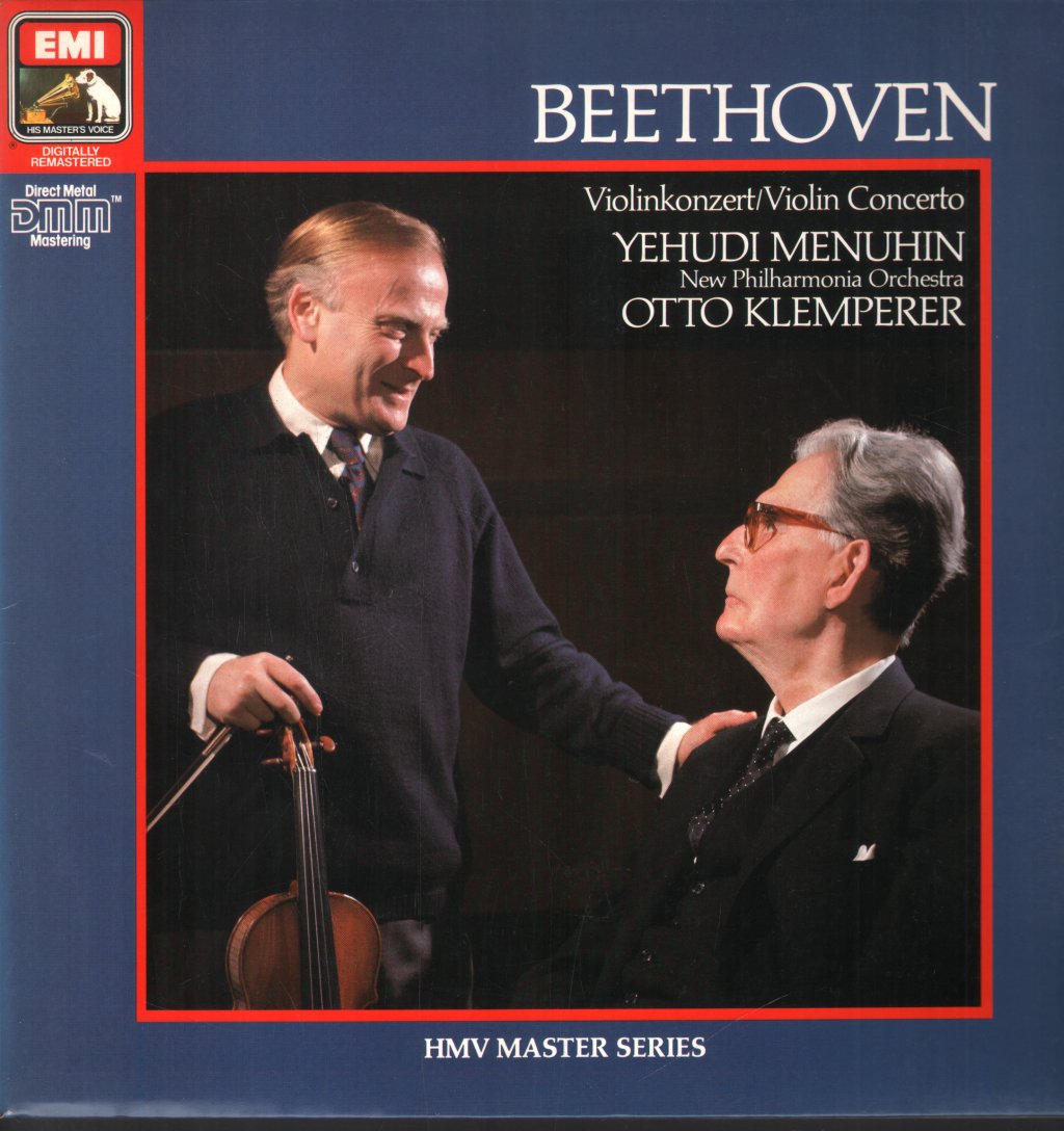 Yehudi Menuhin / Otto Klemperer / New Philharmonia - Beethoven - Violin Concerto - Lp