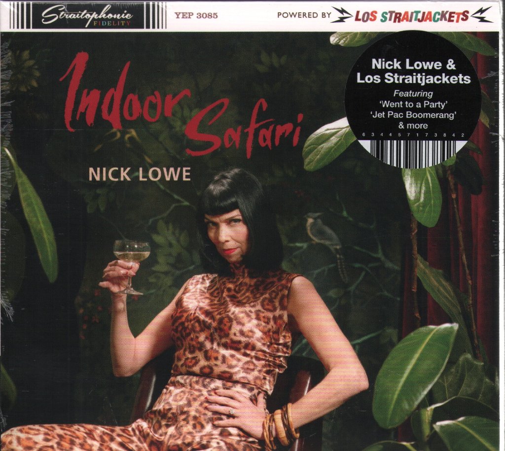 Nick Lowe & Los Straitjackets - Indoor Safari - Cd