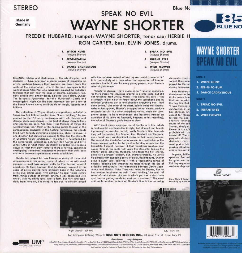 Wayne Shorter - Speak No Evil - Lp