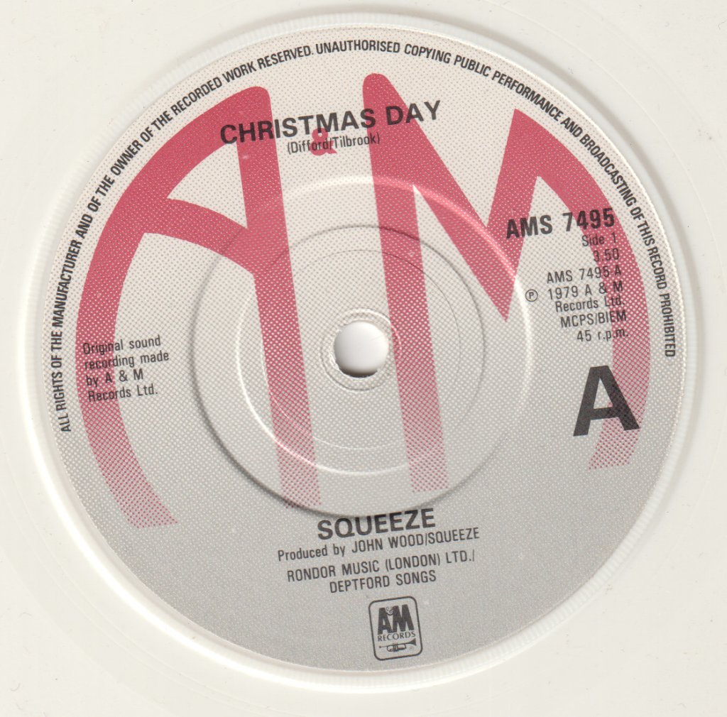 Squeeze - Christmas Day - 7 Inch