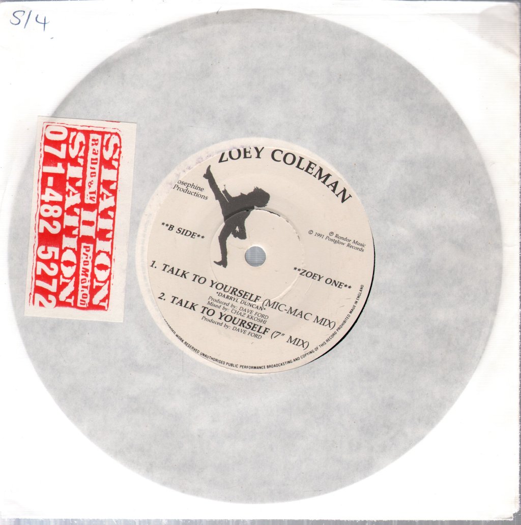 Zoey Coleman - Talk To Yourself - 7 Inch