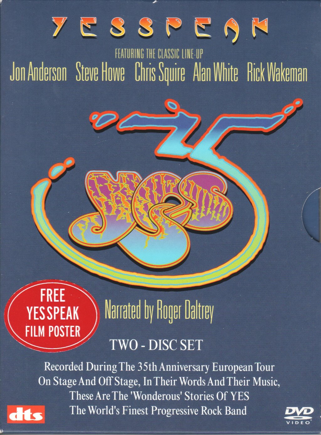 Yes - Yesspeak - Dvd