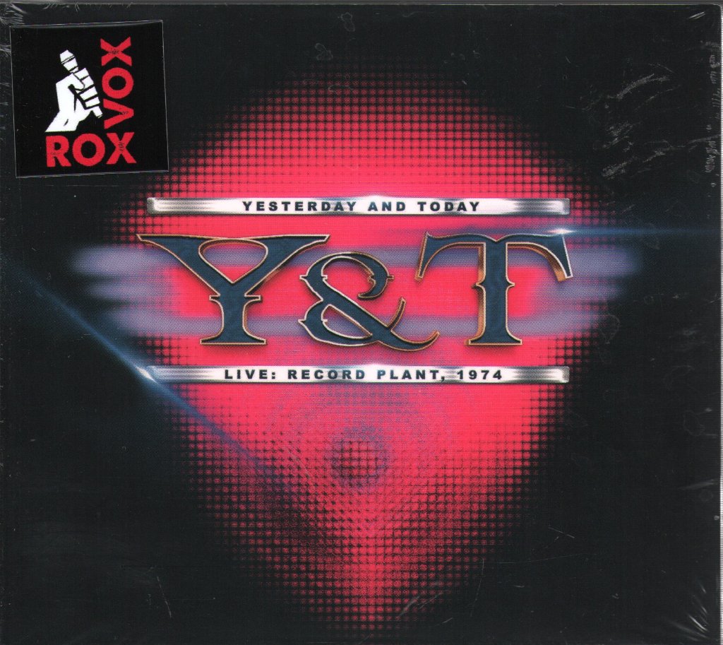 Y & T - Live: Record Plant, 1974 - Cd