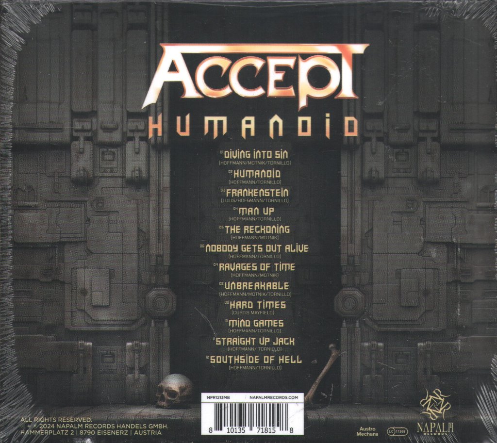 Accept - Humanoid - Cd