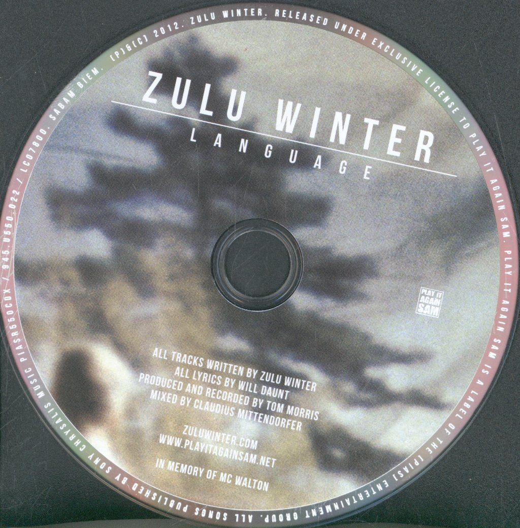 Zulu Winter - Language - Cd