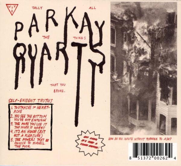 Parquet Courts - Light Up Gold / Tally All The Things That You Broke - Double Cd