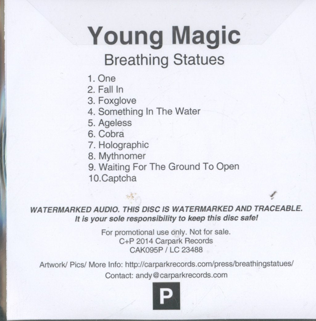 Young Magic - Breathing Statues - Cdr