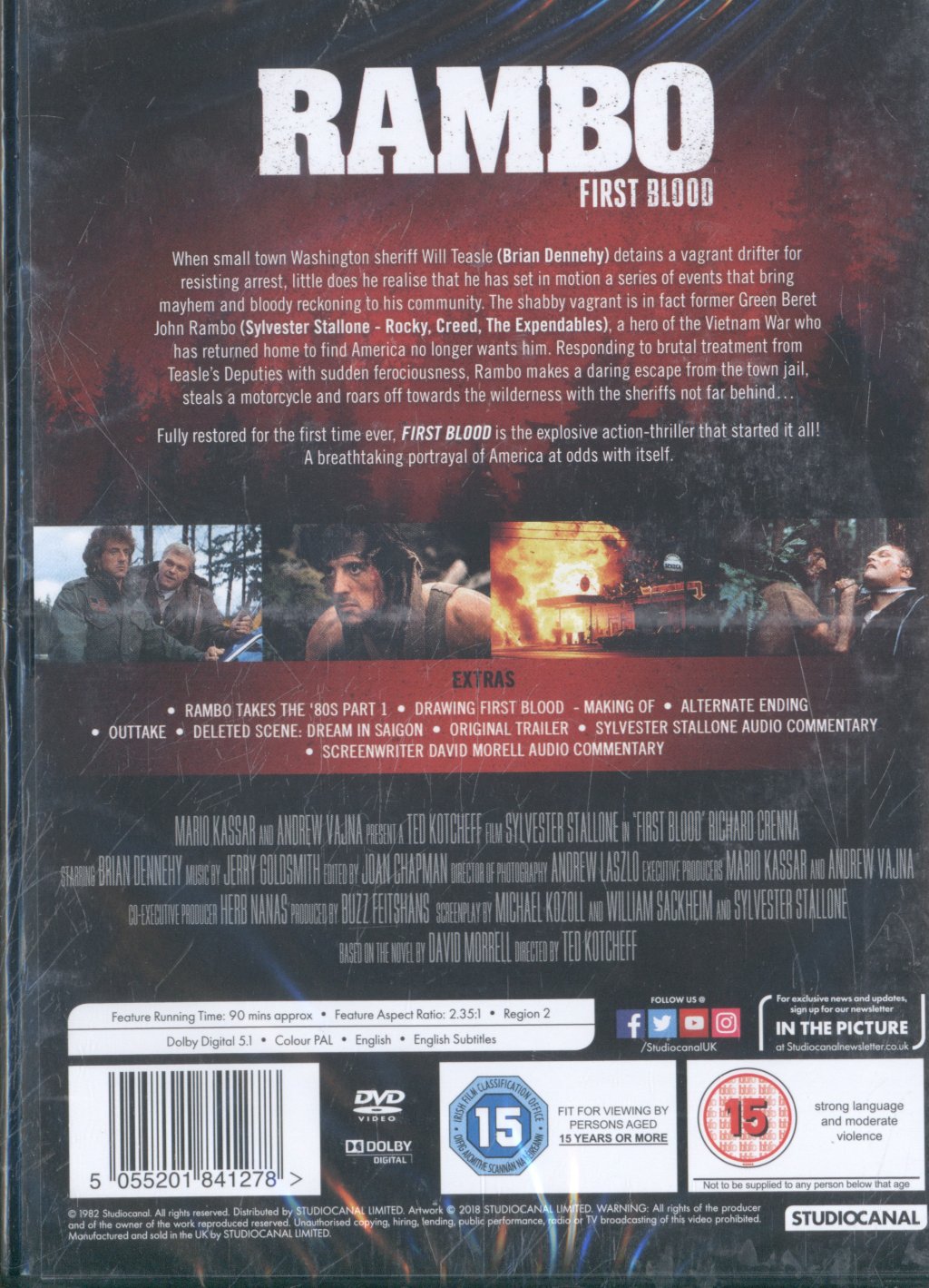 First Blood (film) - First Blood - Dvd