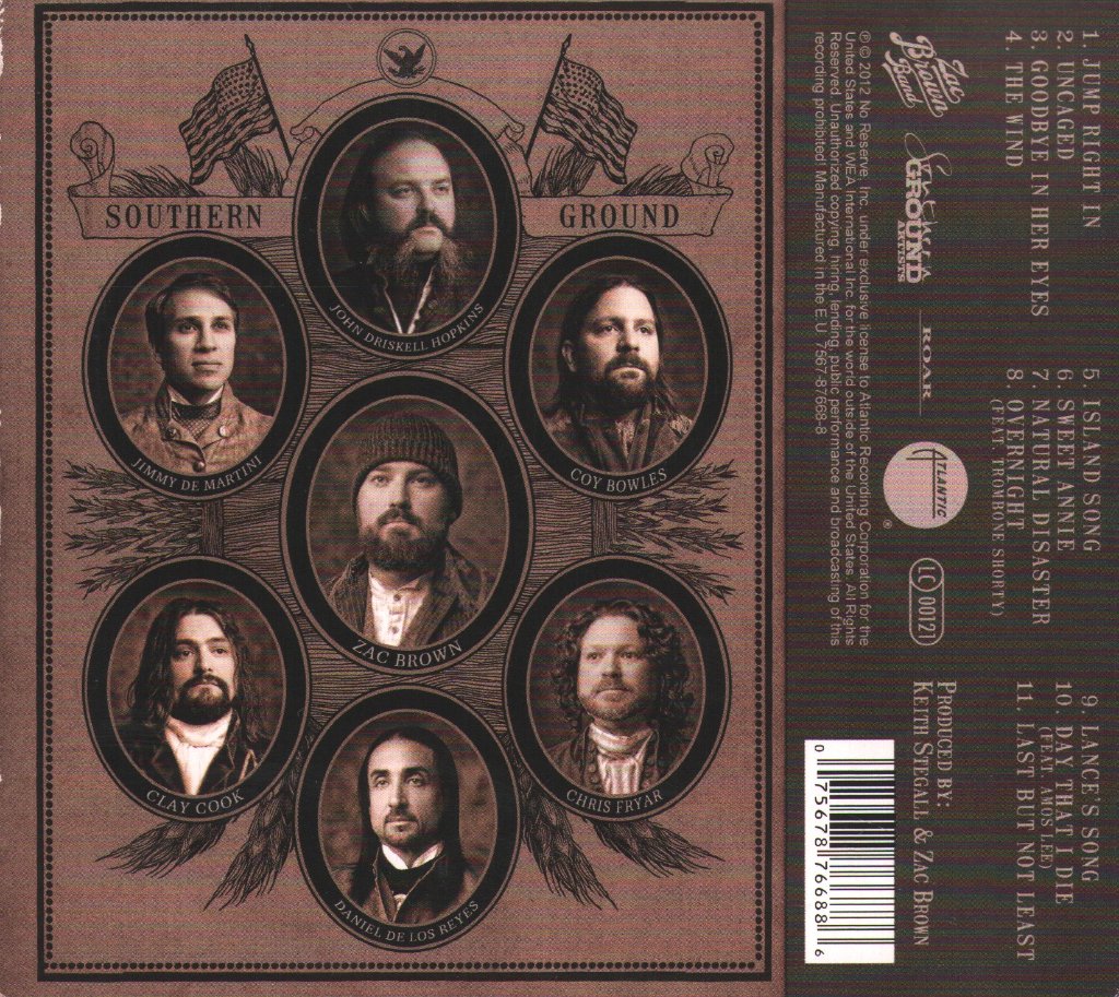 Zac Brown Band - Uncaged - Cd