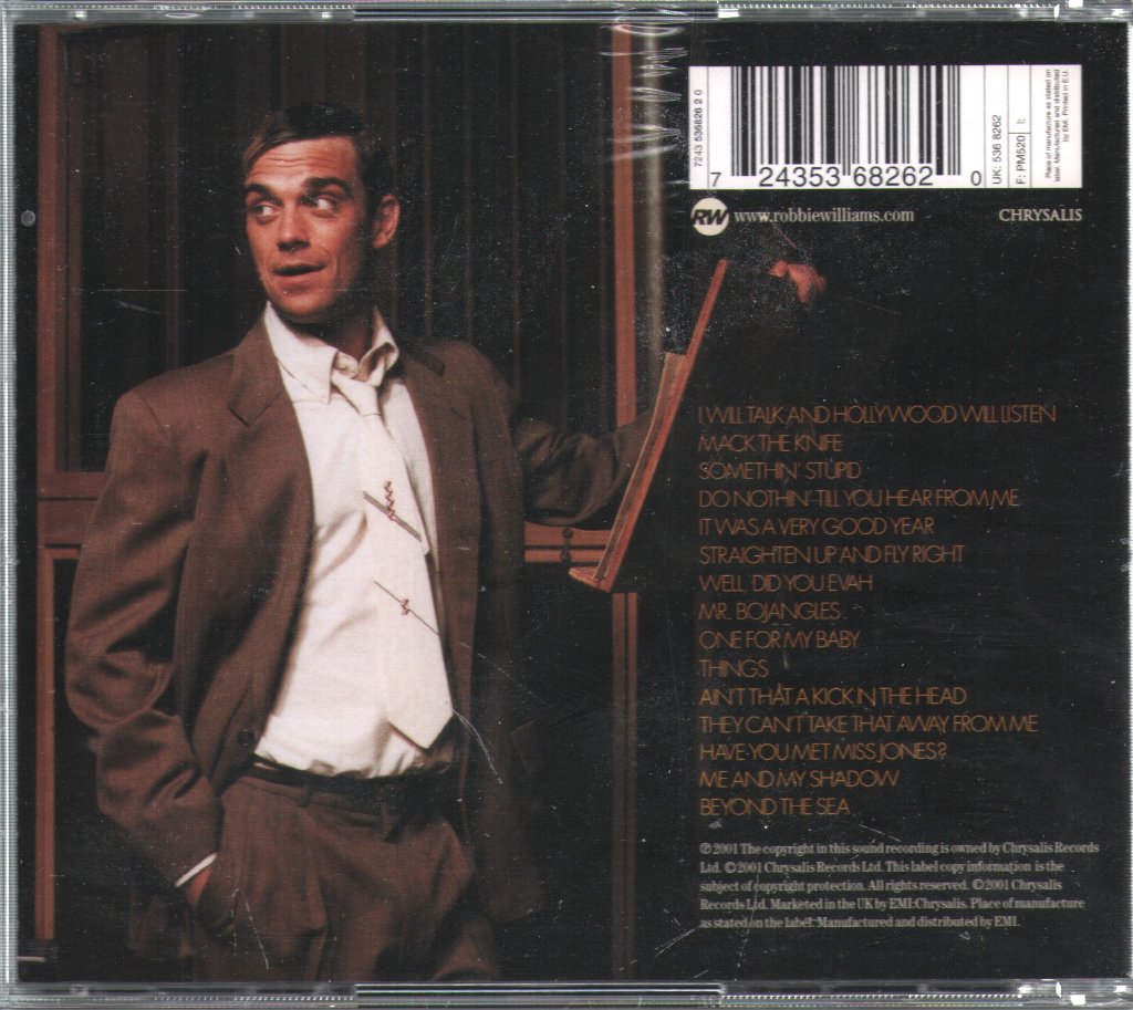 Robbie Williams - Swing When You're Winning - Cd