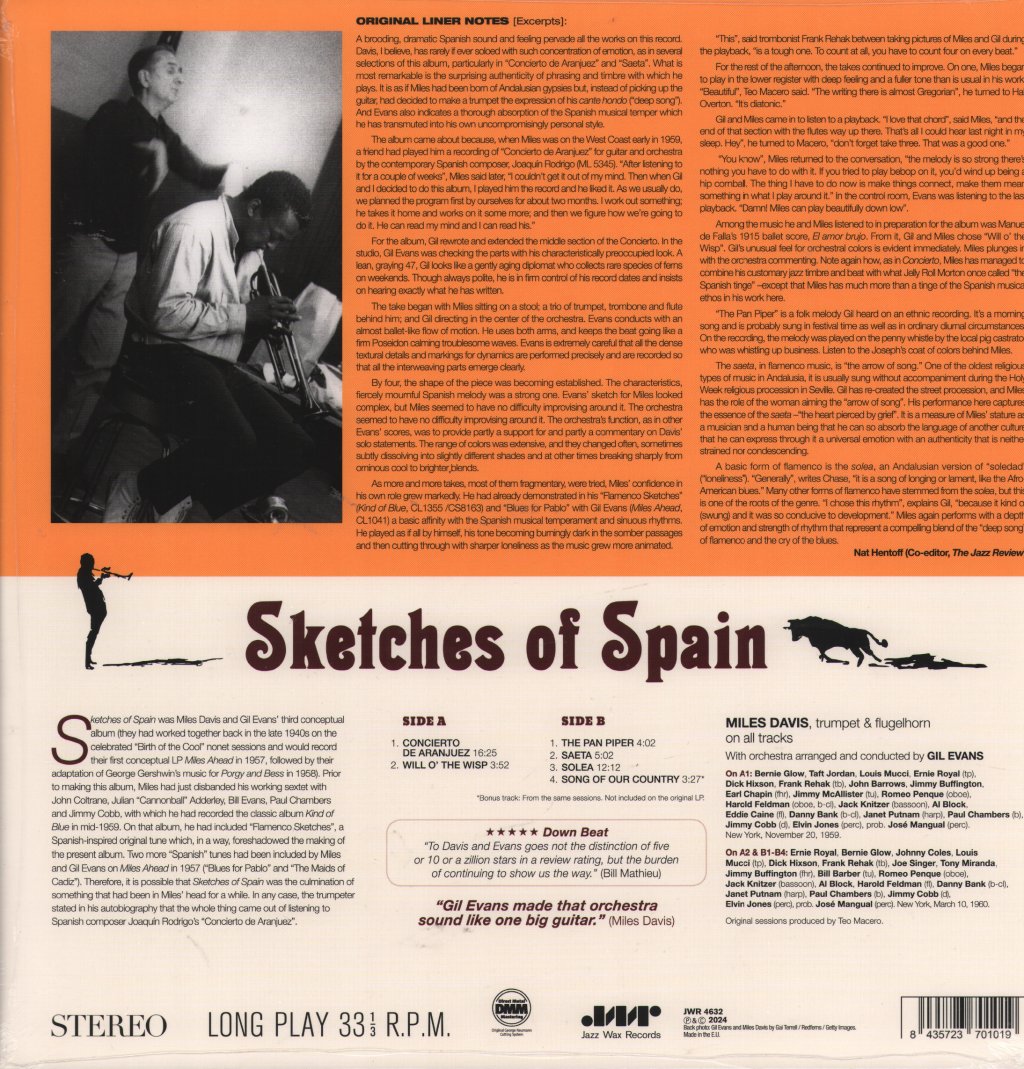 Miles Davis - Sketches of Spain - Lp