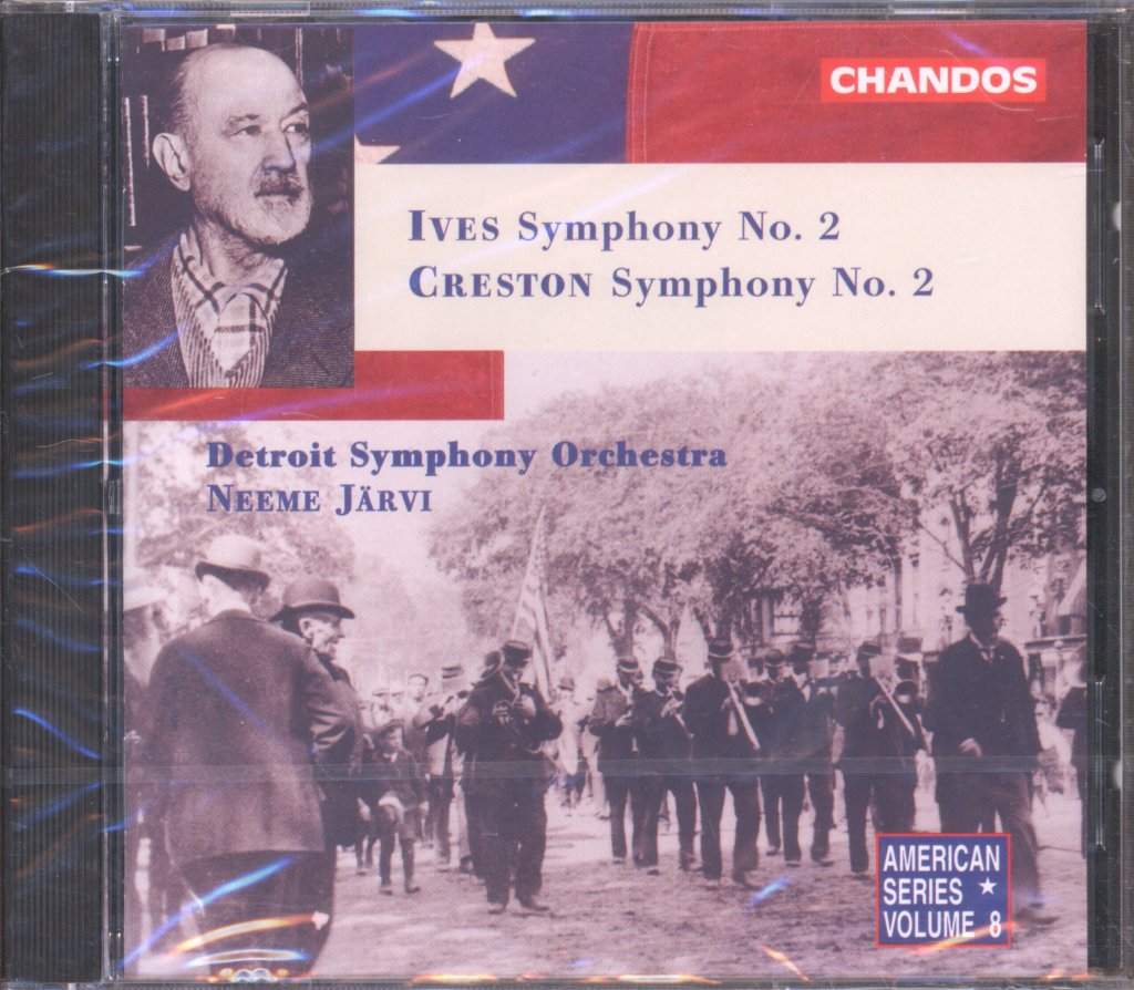 Detroit Symphony Orchestra, Neeme Järvi - Charles Ives / Paul Creston - Symphony No. 2 / Symphony No. 2 - Cd