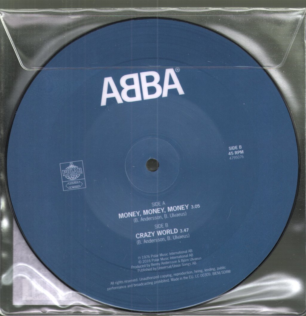 ABBA - Money, Money, Money - 7 Inch