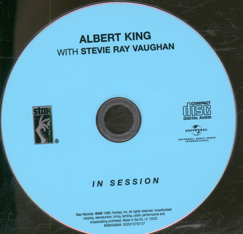 Albert King With Stevie Ray Vaughan - In Session - Cd