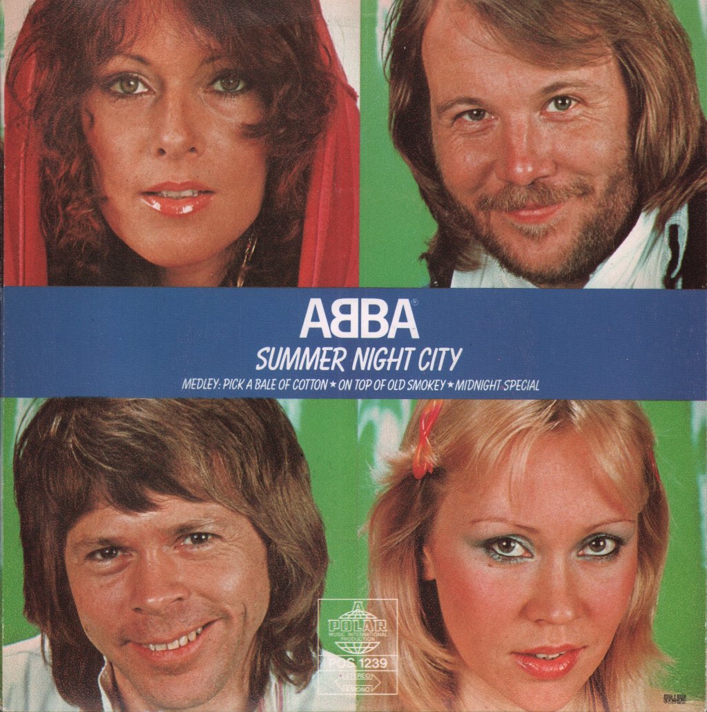 ABBA - Summer Night City - 7 Inch