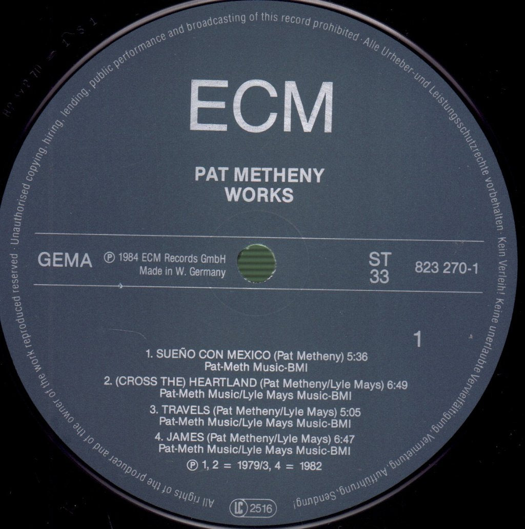 Pat Metheny - Works - Lp