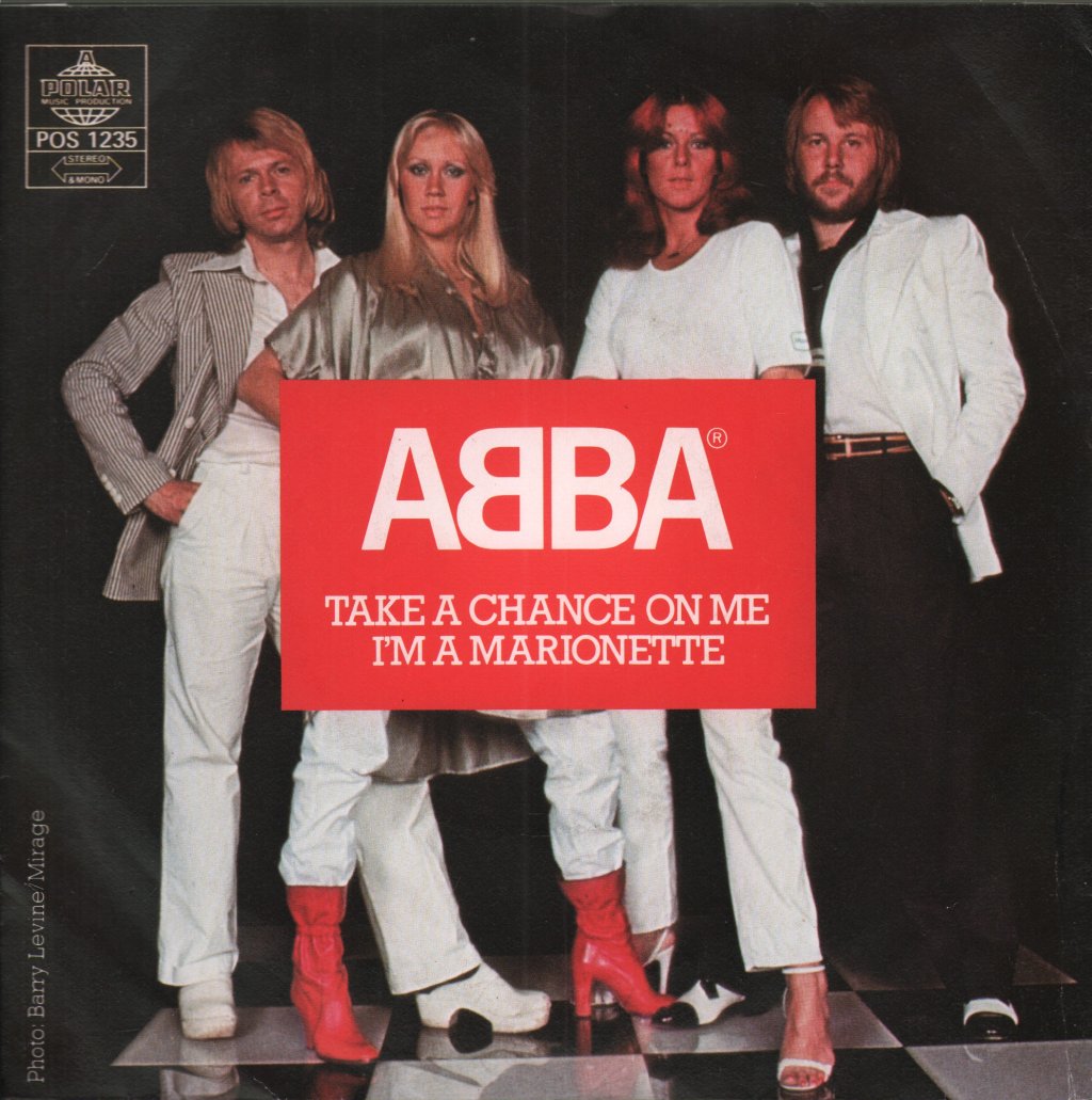 ABBA - Take A Chance On Me / I'm A Marionette - 7 Inch