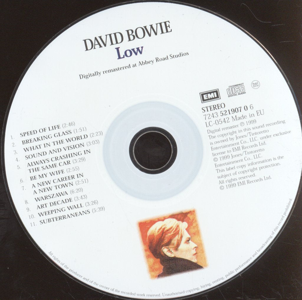 David Bowie - Low - Cd