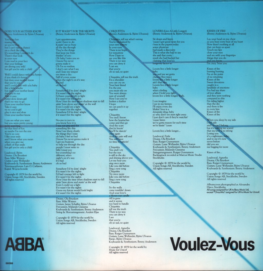 ABBA - Voulez Vous - Lp