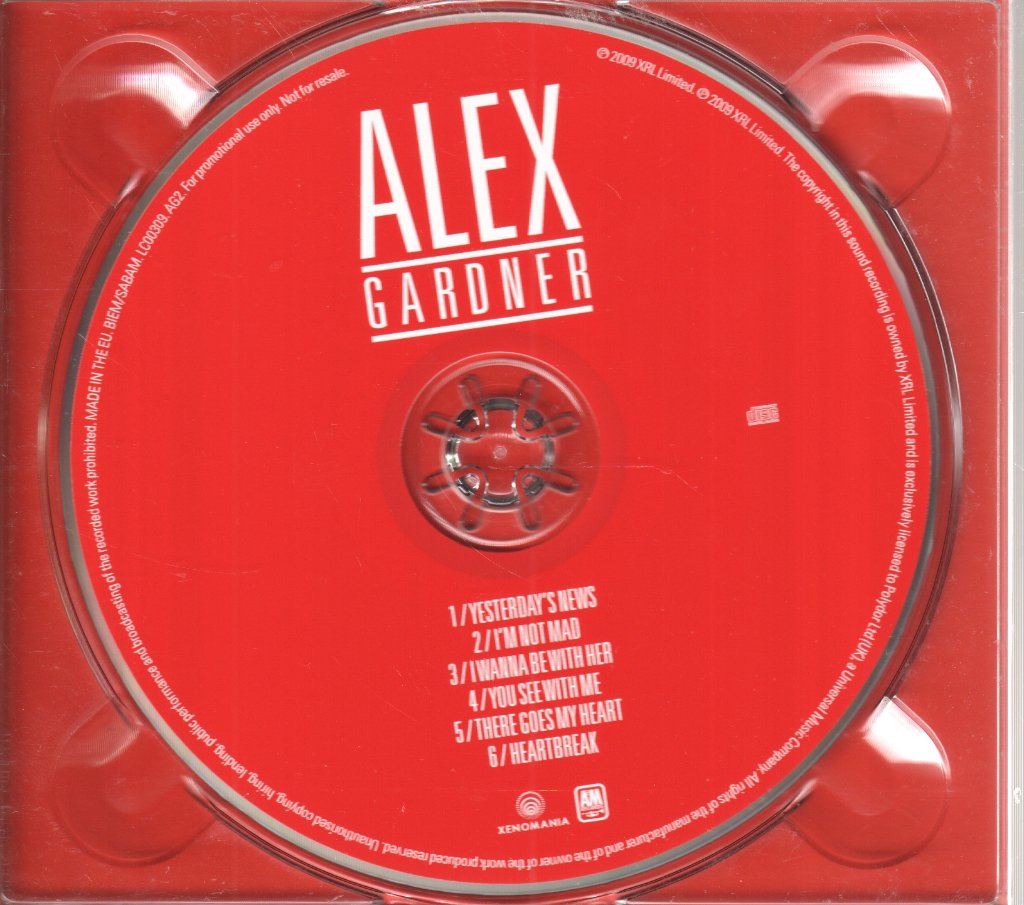 Alex Gardner - Alex Gardner - Cd