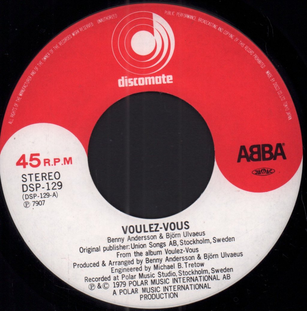 ABBA - Voulez Vous - 7 Inch