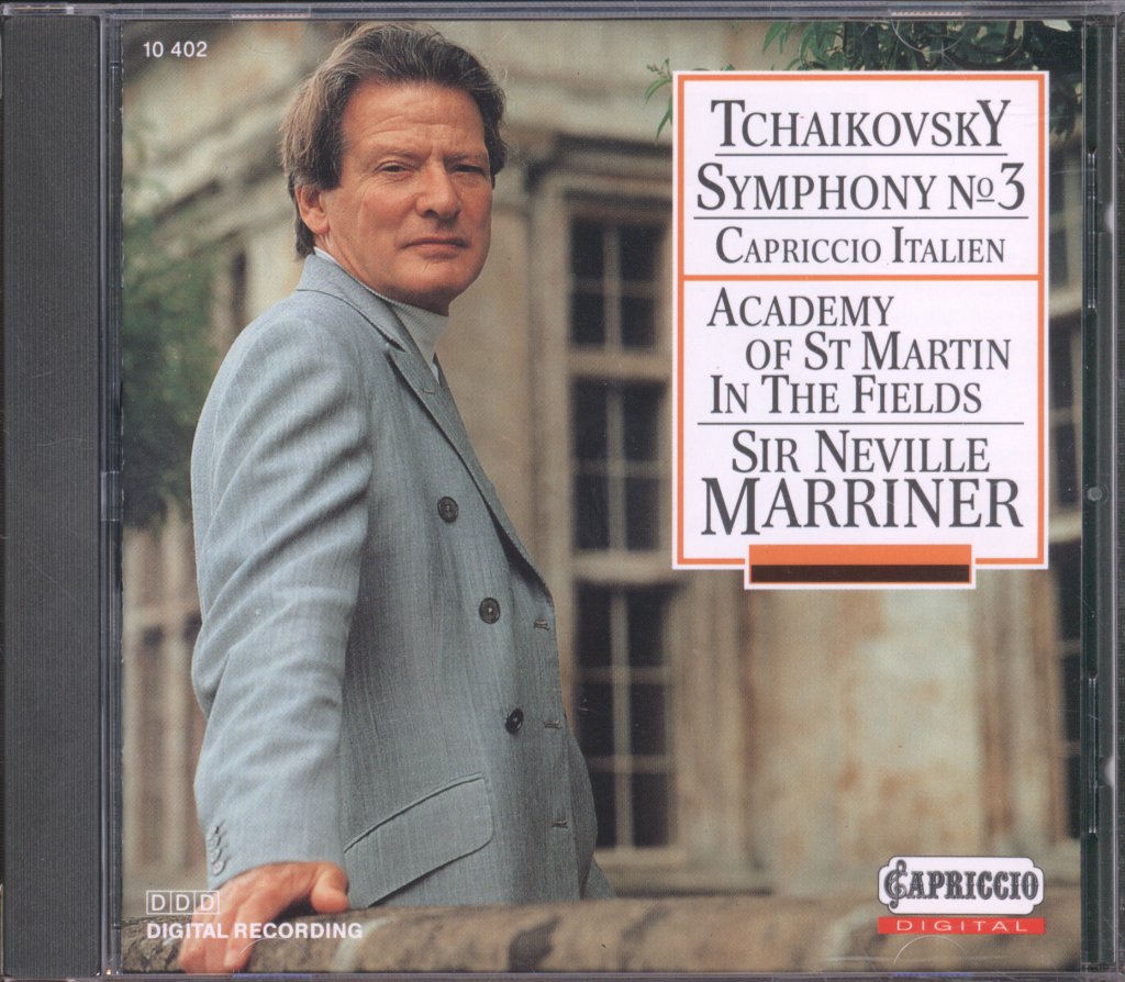 Academy Of St. Martin-in-the-Fields, Sir Neville Marriner - Tchaikovsky - Symphony No.3 • Capriccio Italien - Cd