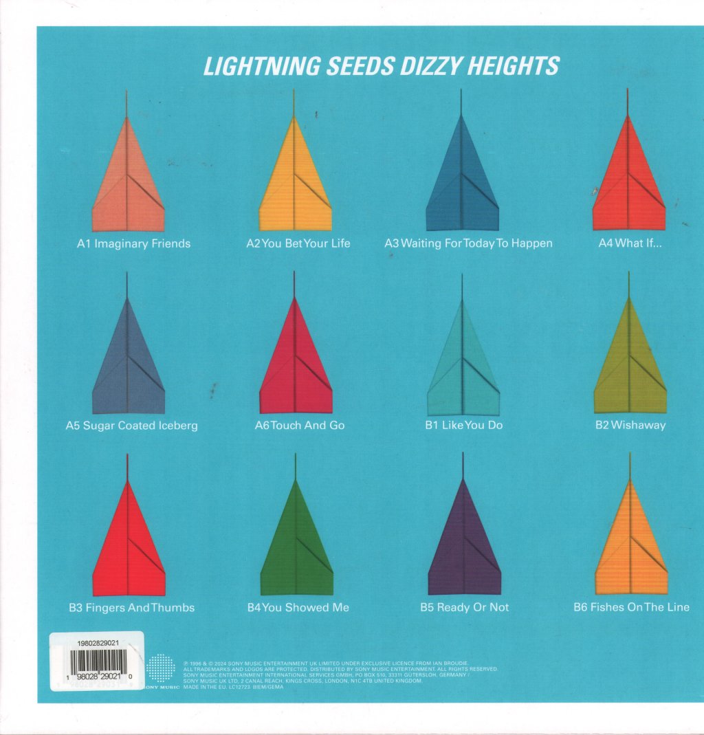 Lightning Seeds - Diizzy Heights - Lp