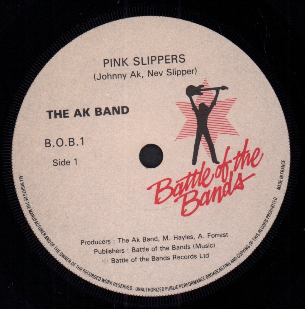 Ak Band - Pink Slippers - 7 Inch