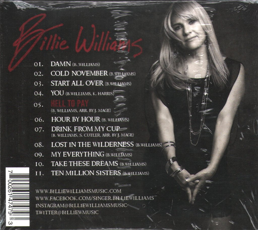 Billie Williams - Hell To Pay - Cd