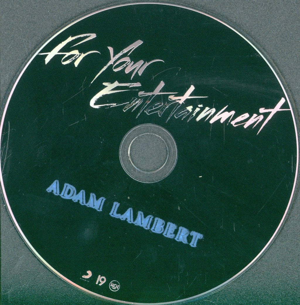 Adam Lambert - For Your Entertainment - Cd