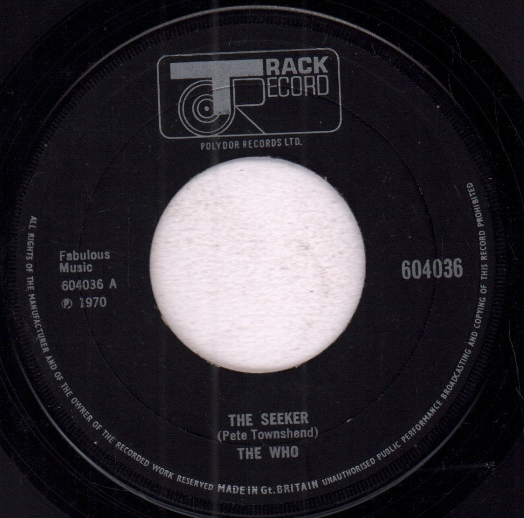 Who - Seeker - 7 Inch