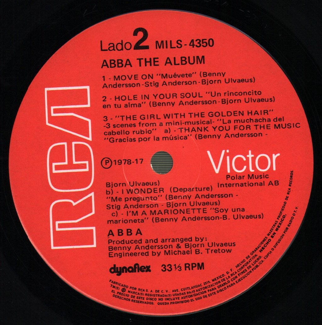 ABBA - Album - Lp