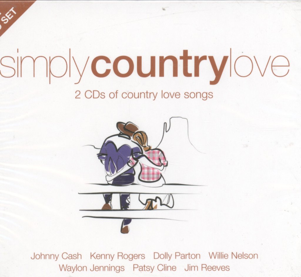 Various Artists - Simply Country Love - Double Cd