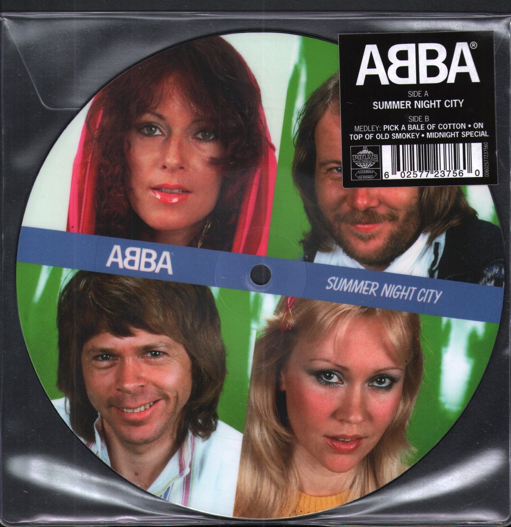 ABBA - Summer Night City - 7 Inch