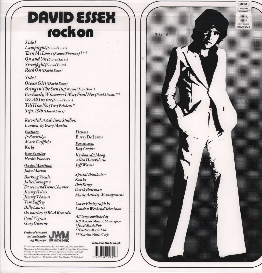 David Essex - Rock On - Lp