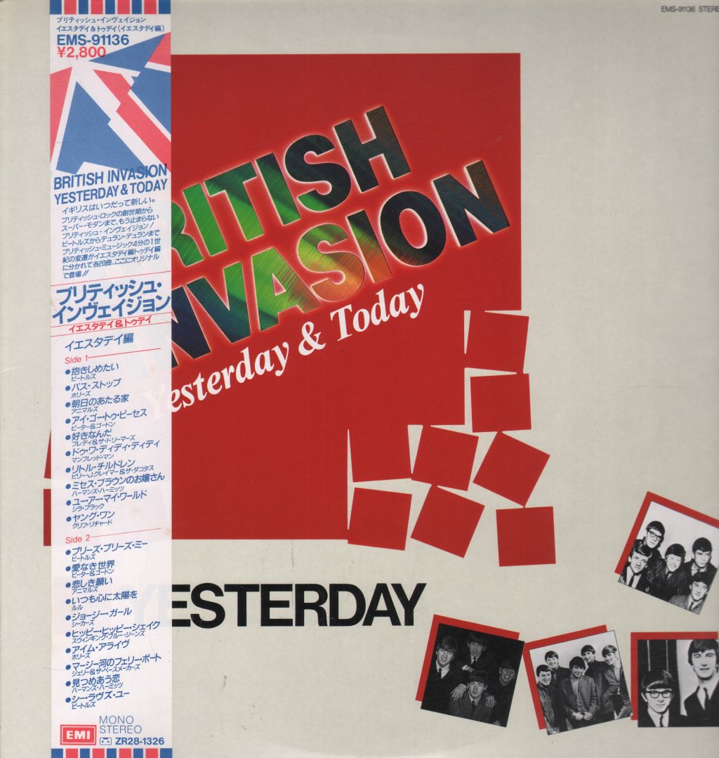 Various Artists - British Invasion Yesterday & Today - Lp