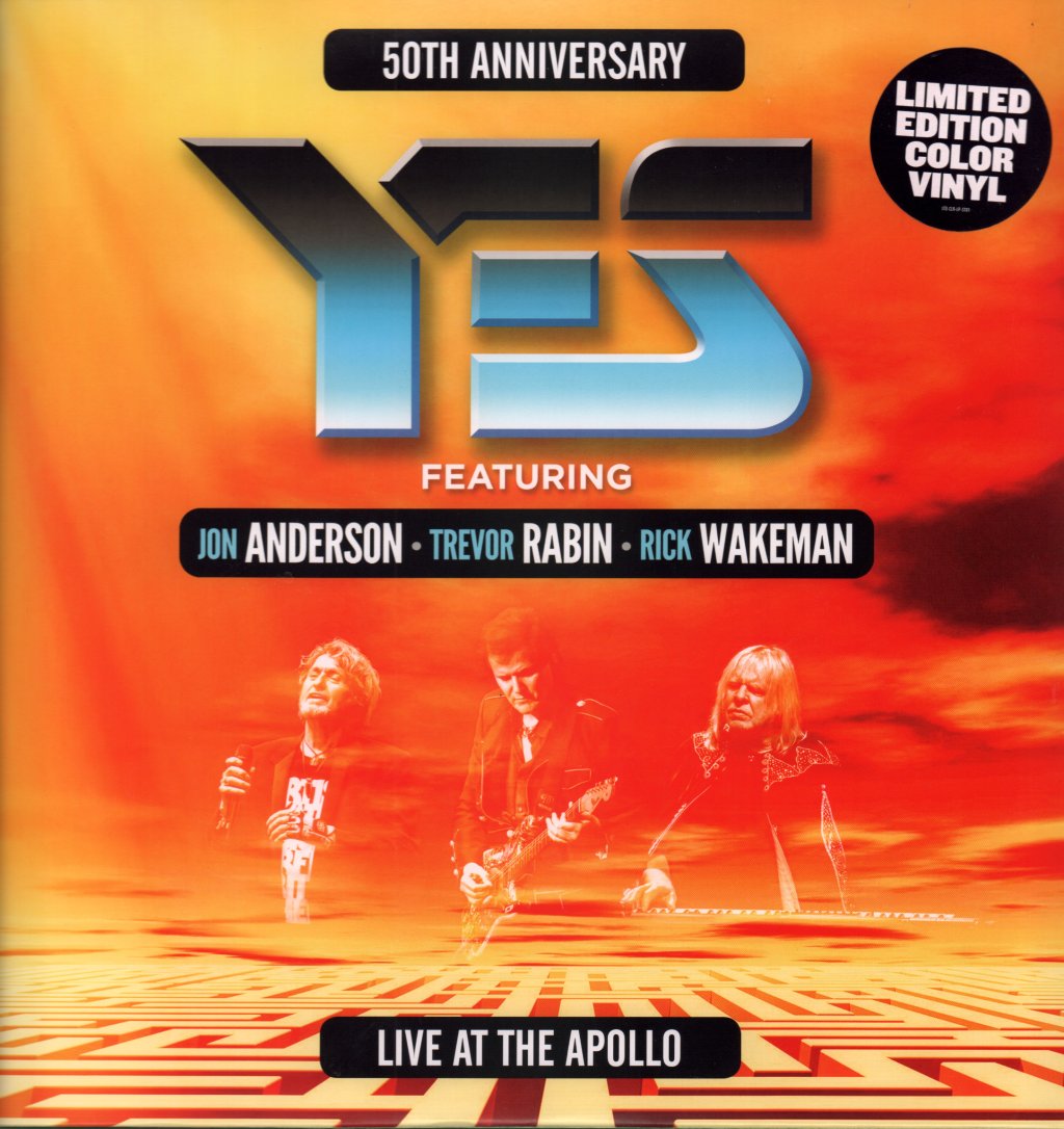 Yes - Live At The Apollo (50th Anniversary) - Triple Lp