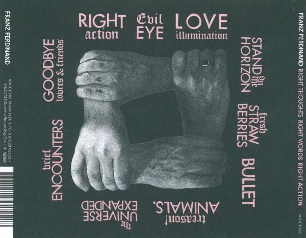 Franz Ferdinand - Right Thoughts Right Words Right Action - Cd