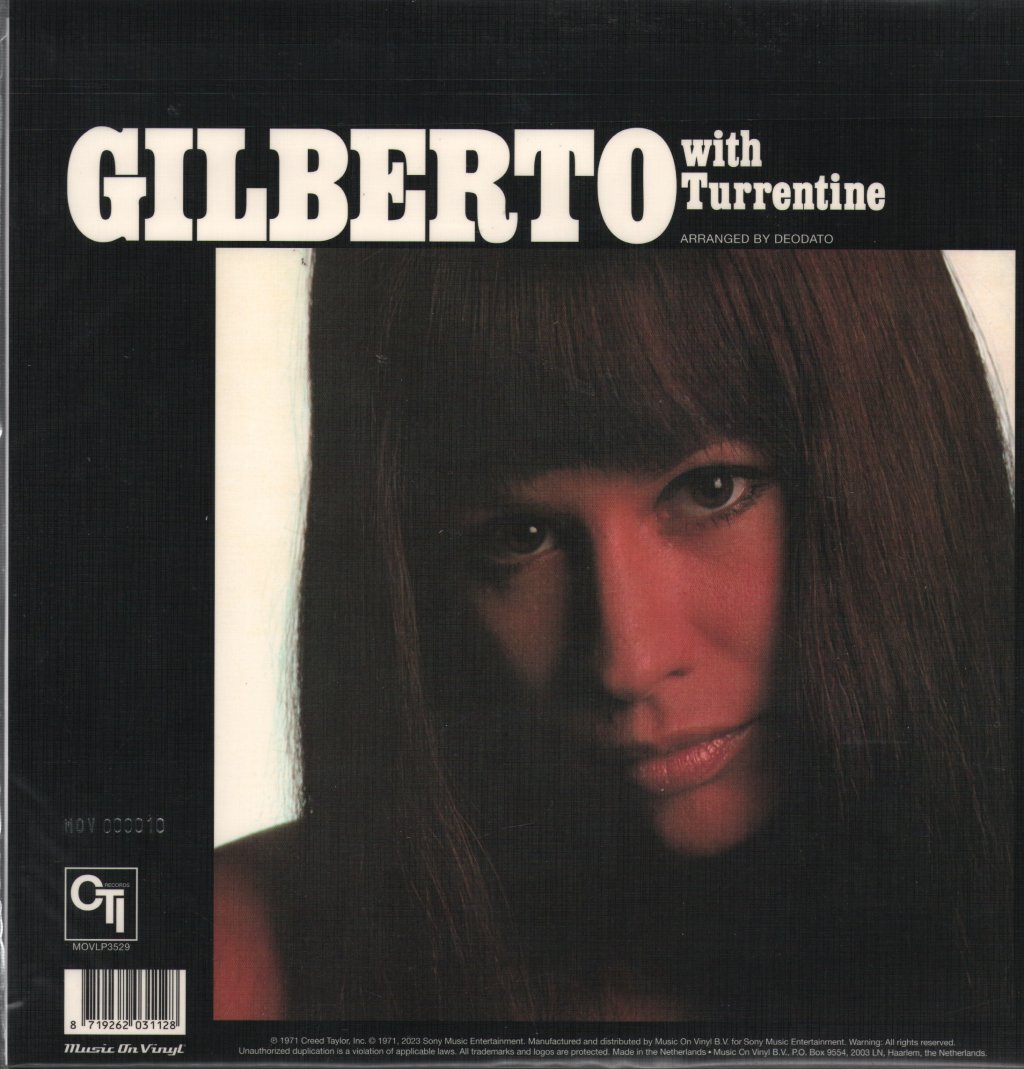 Astrud Gilberto - Gilberto With Turrentine - Lp