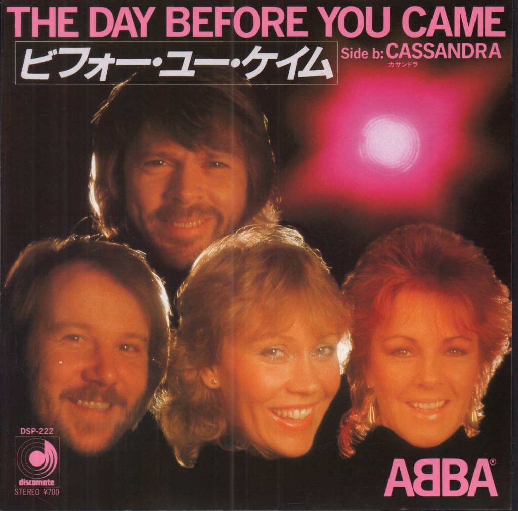 ABBA - Day Before You Came - 7 Inch