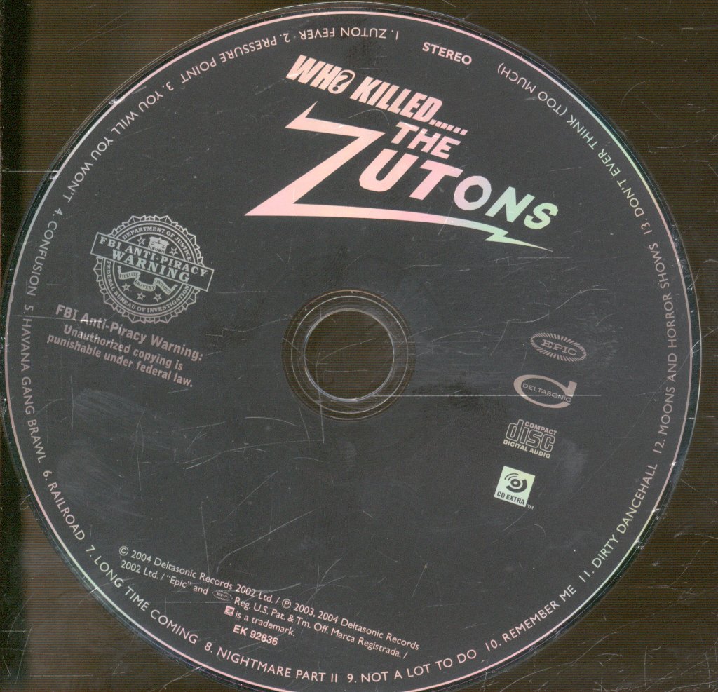 Zutons - Who Killed...... The Zutons - Cd