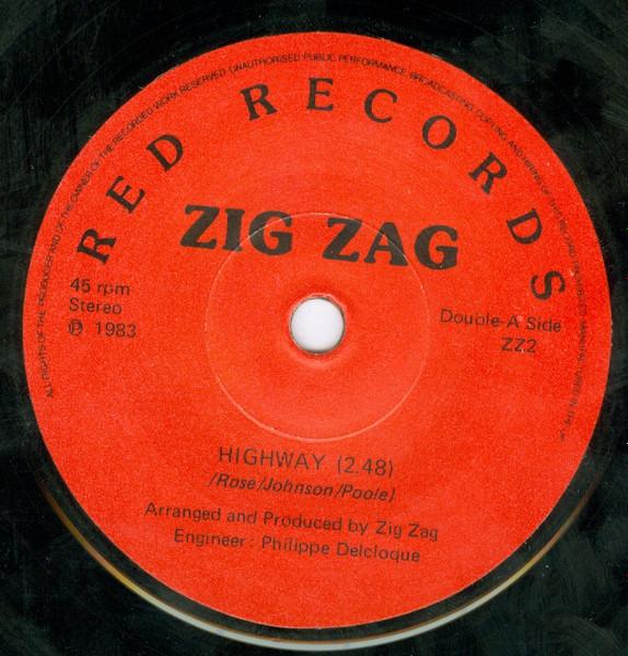 Zig Zag - Hit The Floor / Highway - 7 Inch