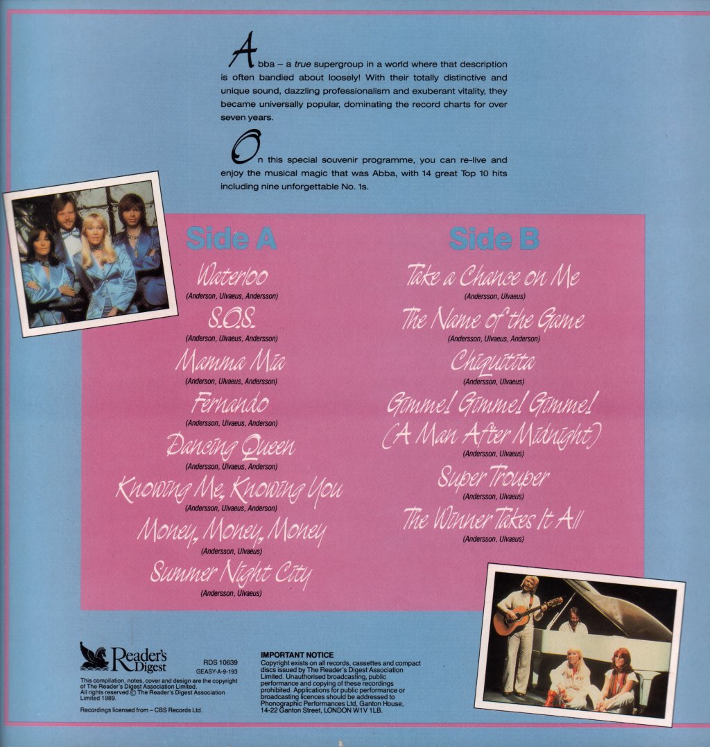 ABBA - Very Best Of - Lp